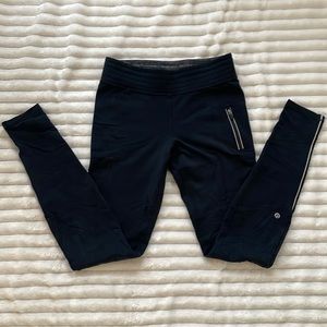 Lululemon leggings with zipper pocket